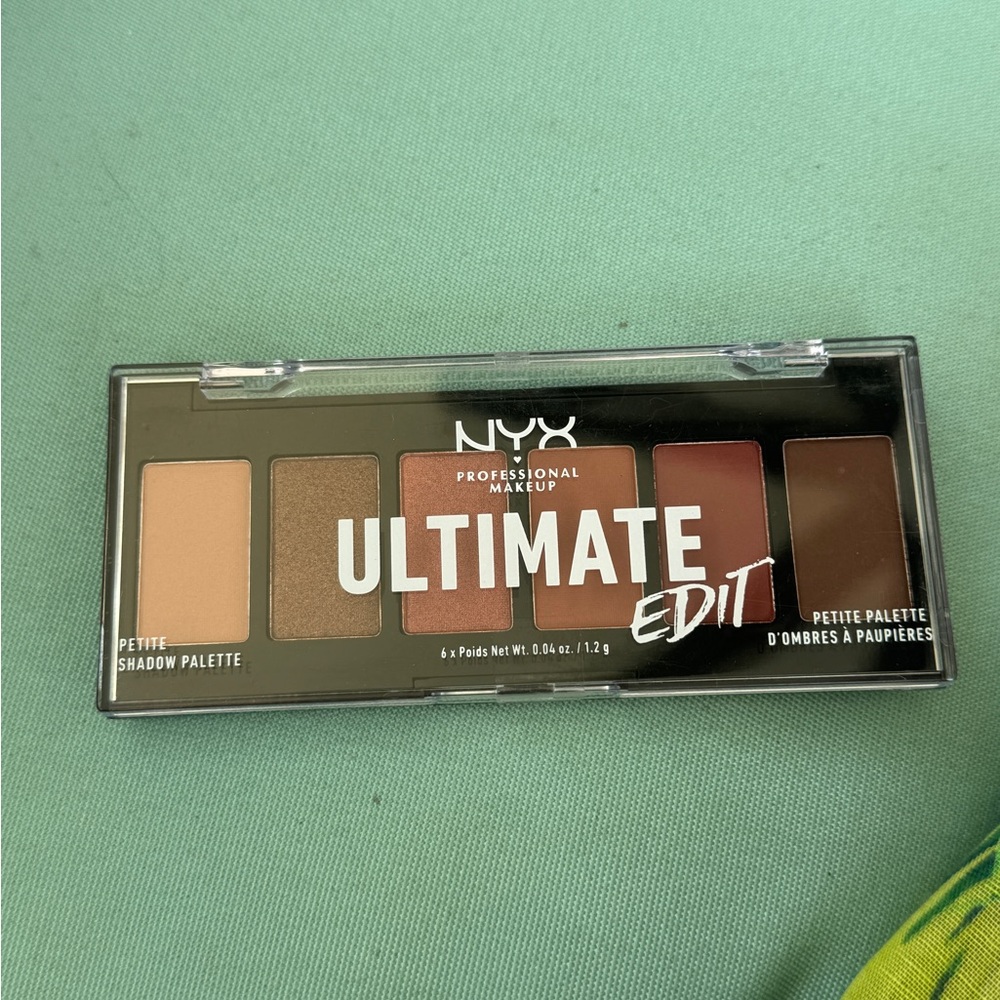 NYX Ultimate Edit Eyeshadow Palette - Warm Neutrals